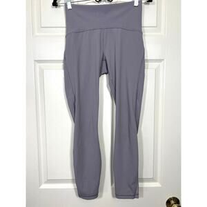 Lululemon Train Times 7/8 Pant Pale Purple Legging Gym Workout Fitness Run Mesh